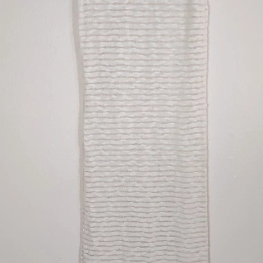 Anthropologie Callahan Acadia Knit Boho Dress Mock Neck Cream Size Small